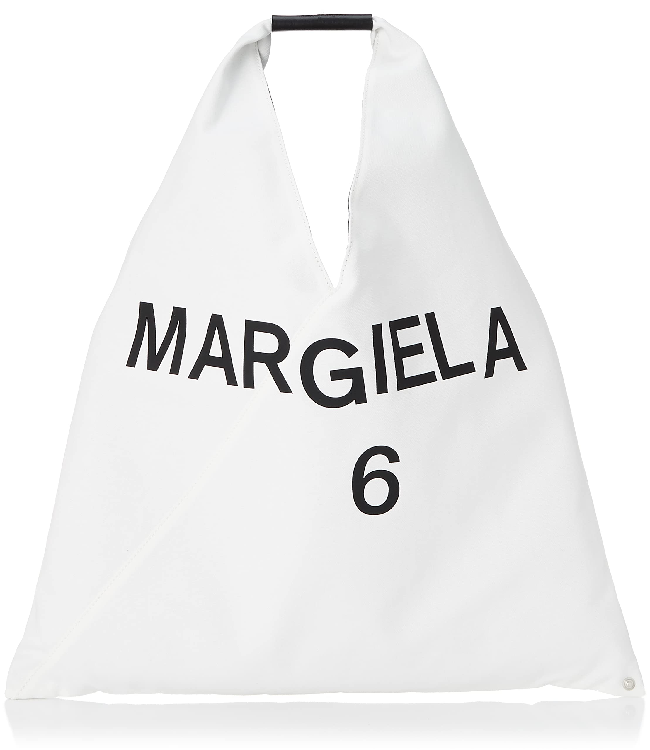 [MM Six Maison Margiela] Tote Bag S54WD0039P4537H9097 White W/Black Print [Parallel Import], WHITE W/BLACK PRINT, One Size