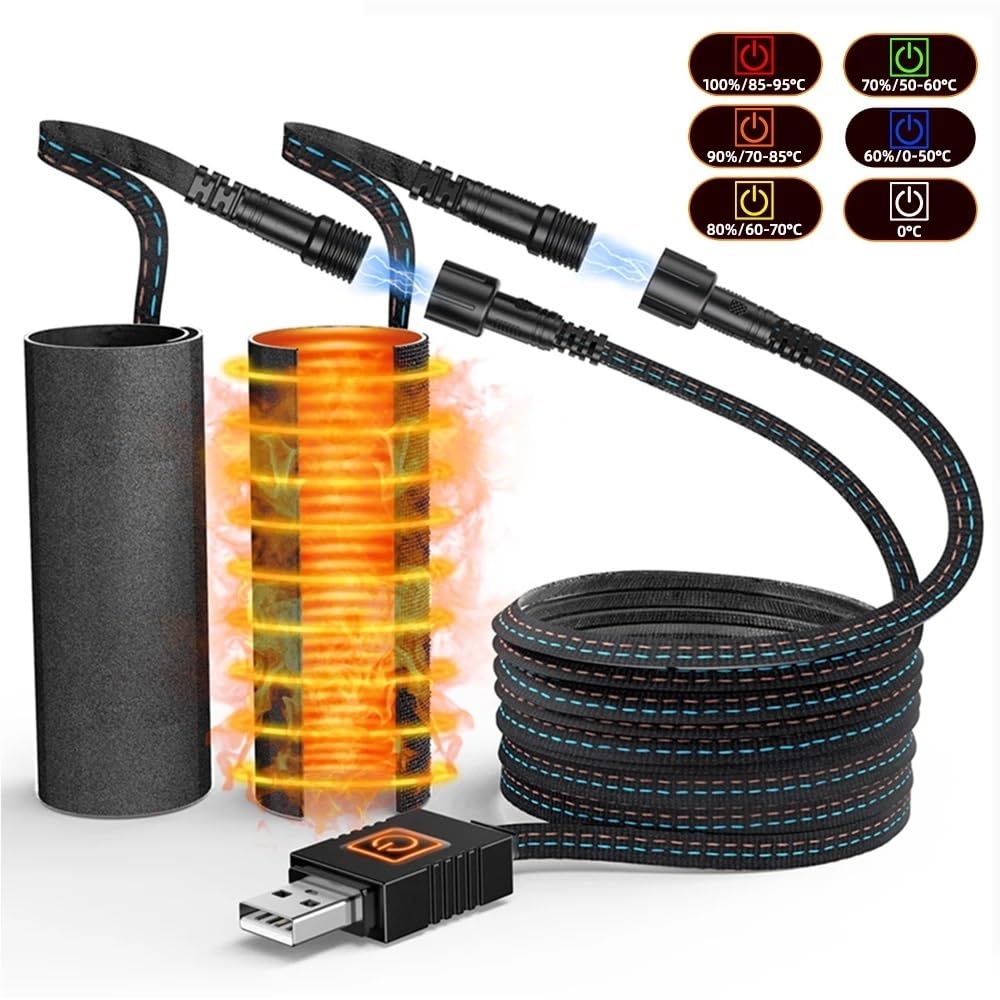 Podgrzewane kierownice motocyklowe Regulowane izolowane uchwyty kierownicy(2PCS)