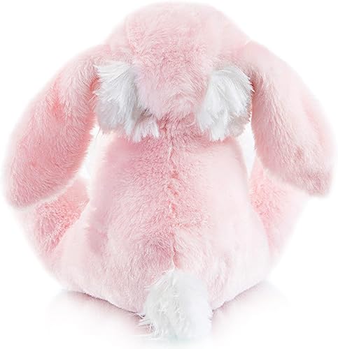 Miniatura 6 de My OLi - Conejo de Pascua de peluche de 8 pulgadas conejo sentado de peluche para dormir regalo de Pascua para infantes bebés niños y niñas color
