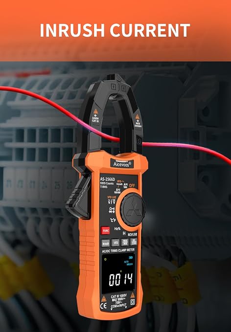 Pinza amperimétrica digital Aicevoos 1000A TRMS miniatura 5