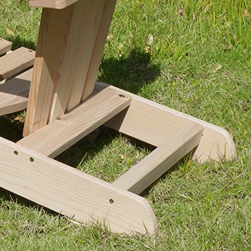 Merry Garden ADC0292200000 Kids Foldable Wooden Adirondack Chair thumb #4