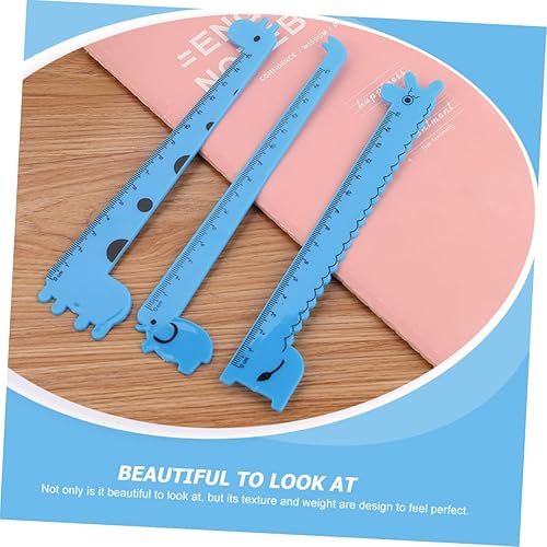 Miniatura 2 de Ciieeo 30 tiras de oración de regla de jirafa para profesores, espaciador inhalador para niños, experimentos para niños de 6 a 8 años, laboratorio