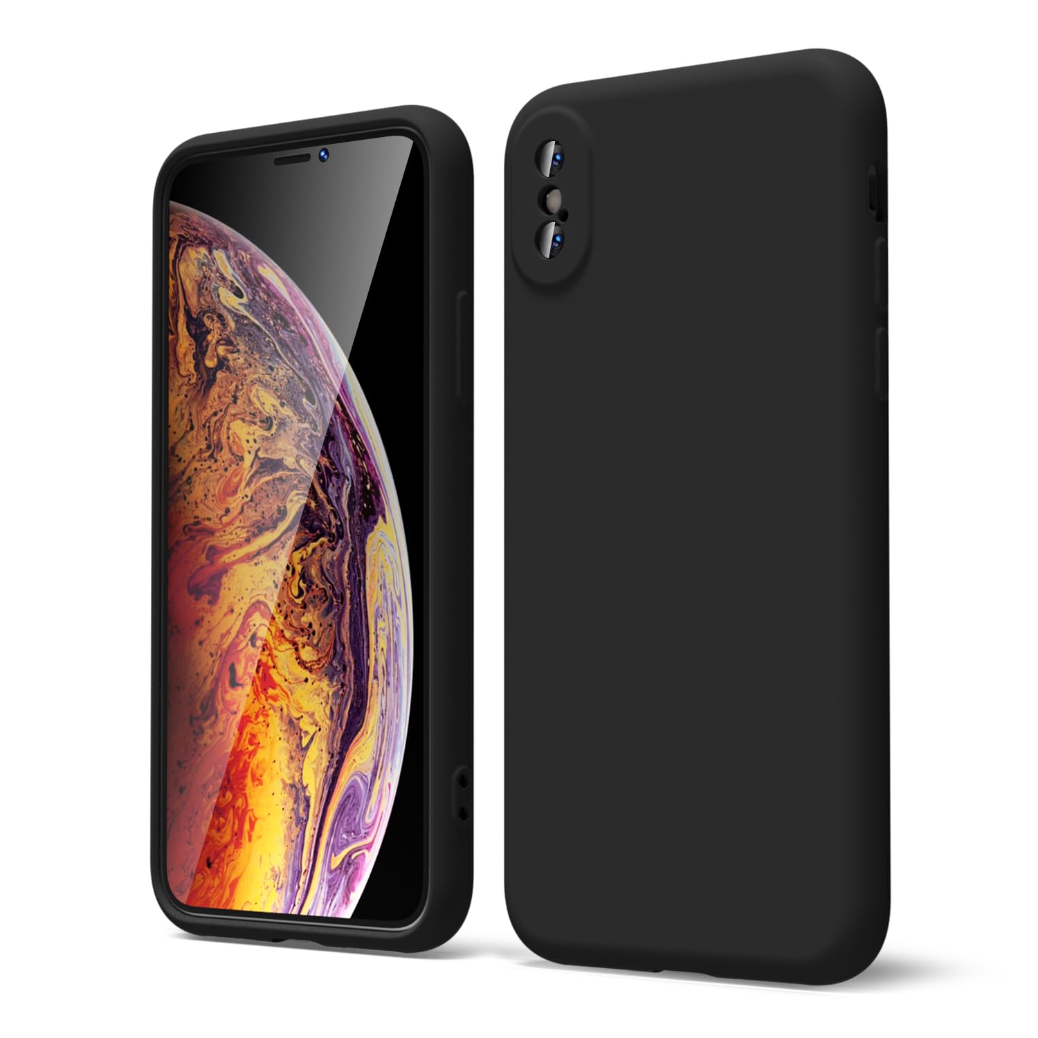 oakxco for iPhone 16 Pro Max Case Liquid Silicone, Soft Rubber Gel Elegant Aesthetic Basic Simple Cover, Cute Thin Slim TPU Matte Solid Color Plain Smooth Case for Women Girl, Light Pink — view 587