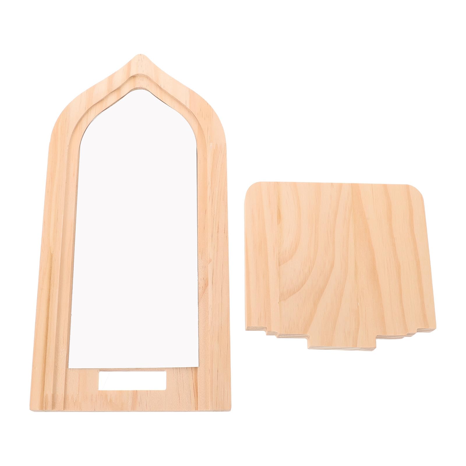 Portavelas de pared rústico TOPBATHY, candelabro con espejo plata para decoración de interiores