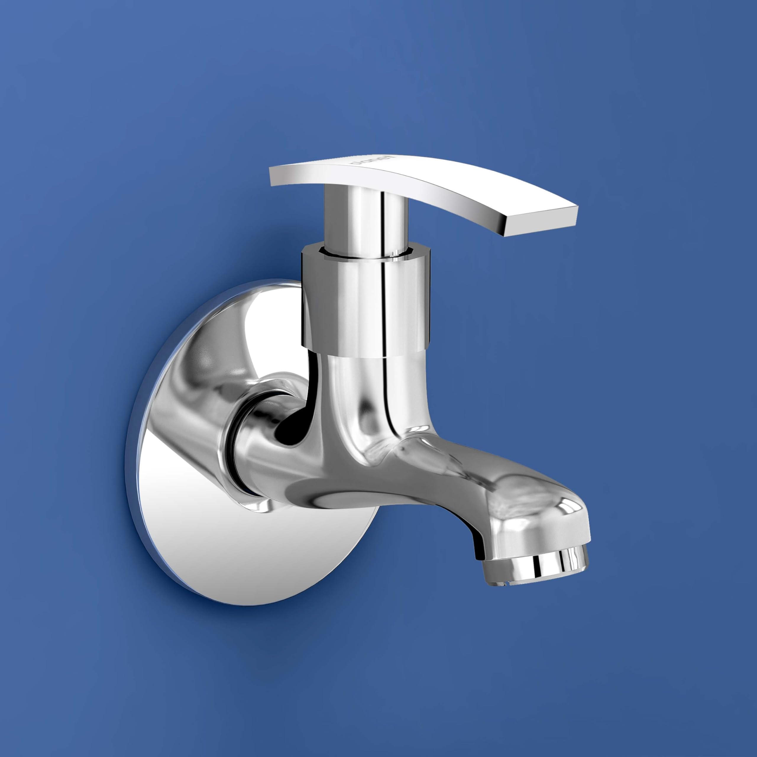 Planet Single Lever Bibcock Water tap/Quarter Turn Basin tap with Wall Flange & Teflon Tape/Tap for wash Basin/Wall Mounted Tap for Bathrooms/Washing Machine Tap/Gardens (Short Body-Chrome) (B0CY2R78BF) Amazon Price History, Amazon Price Tracker