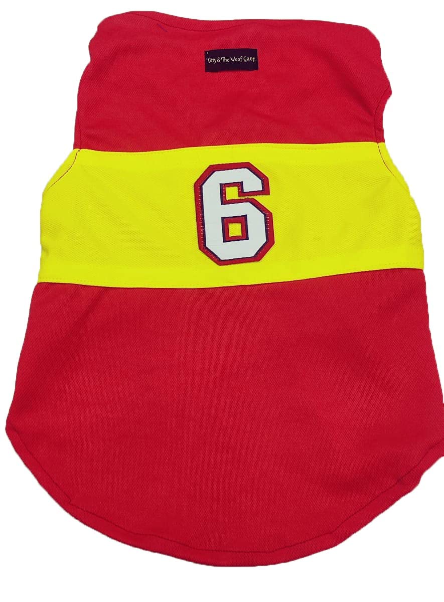 Kitty & The Woof Gang T-Shirt for Dogs & Cats | Sleeveless Muscle Tee Sando Vest Tank for Dogs & Cats | for small, medium, large dog & cat | puppy dress | pet apparel | Round neck dog t-shirt L-16 (B09544PMRQ) Amazon Price History, Amazon Price Tracker