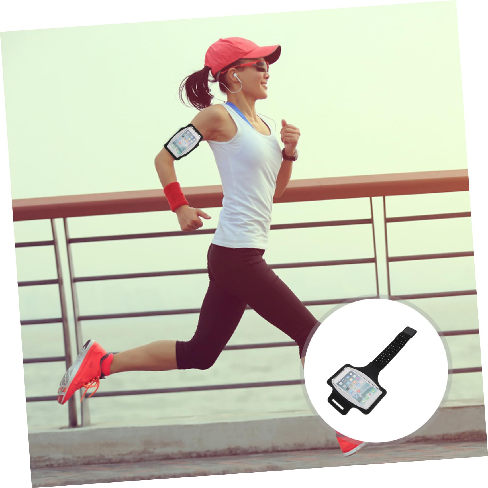 Housoutil 3 Pcs Sports Wrist Bag Phone Accessories Sports Phone Armbands Sports Armband Running Phone Holder Running Armband for Phone