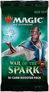 Magic The Gathering MTG BD-EN War of The Spark Booster Pack, Multi