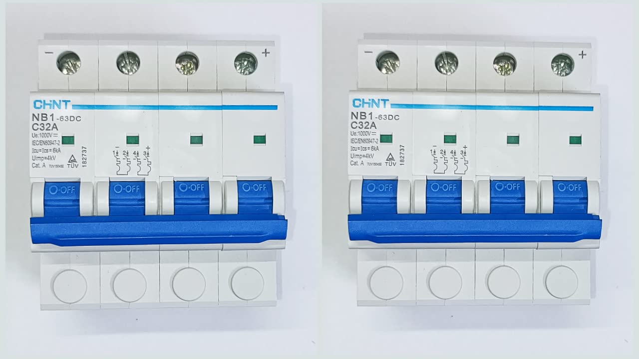 CHINT MINIATURE CIRCUIT BREAKER DC MCB 1000V 32A CHINT - 2QTY (B08W58DQ8K) Amazon Price History, Amazon Price Tracker