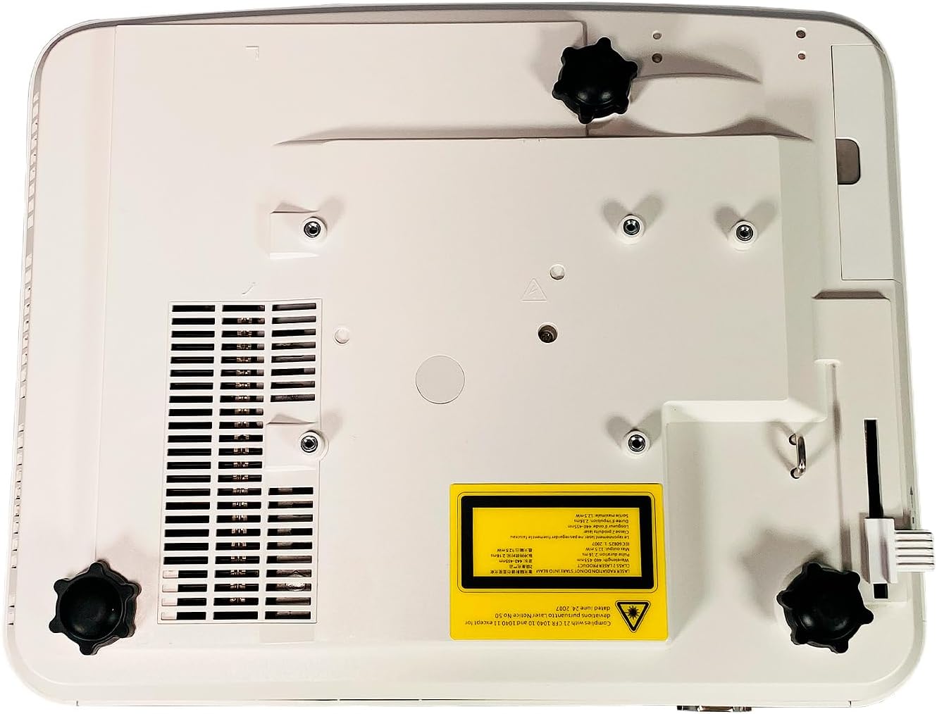 Nureva NPSi-1 Projector bottom view with adjustable feet