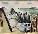 PTLYE Pintura Famosa Impresión en Lienzo Lienzo de Pared Surf di Max Beckmann para Sala de Estar 60x90cm