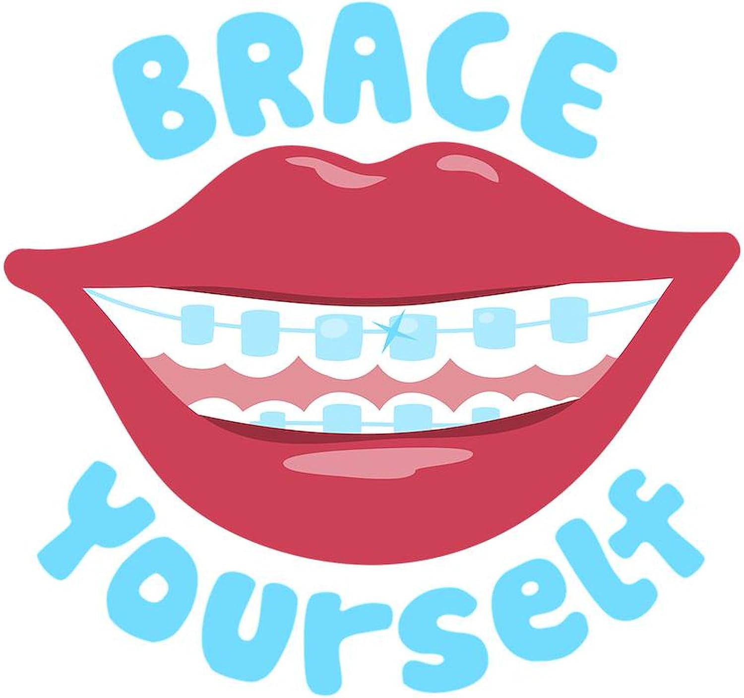 CafePress Brace Yourself 10" Wall Clock for Livingroom, Kitchen, or Office