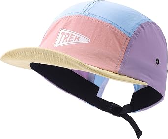 Short Brim Baseball Cap Mens 5 Panel Hats Multi Color Quick Dry Flat Bill Caps Waterproof Dad Hat Snapback Cadet Cap