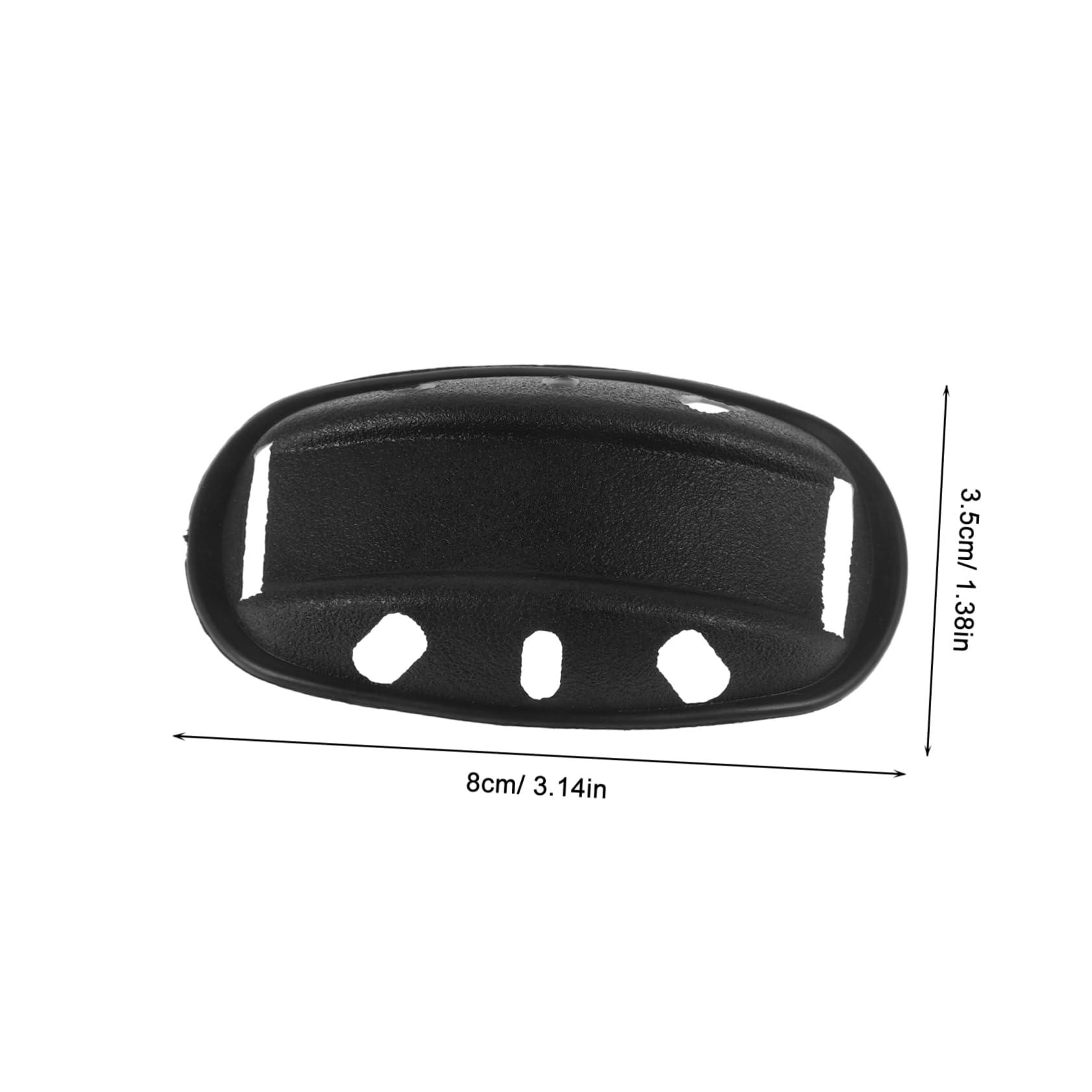 PartyKindom Removable Chin Straps for Hats 20 Pcs Chin Pads Helmet Chin Guard Chin Cushions Helmet Accessories Plastic Material