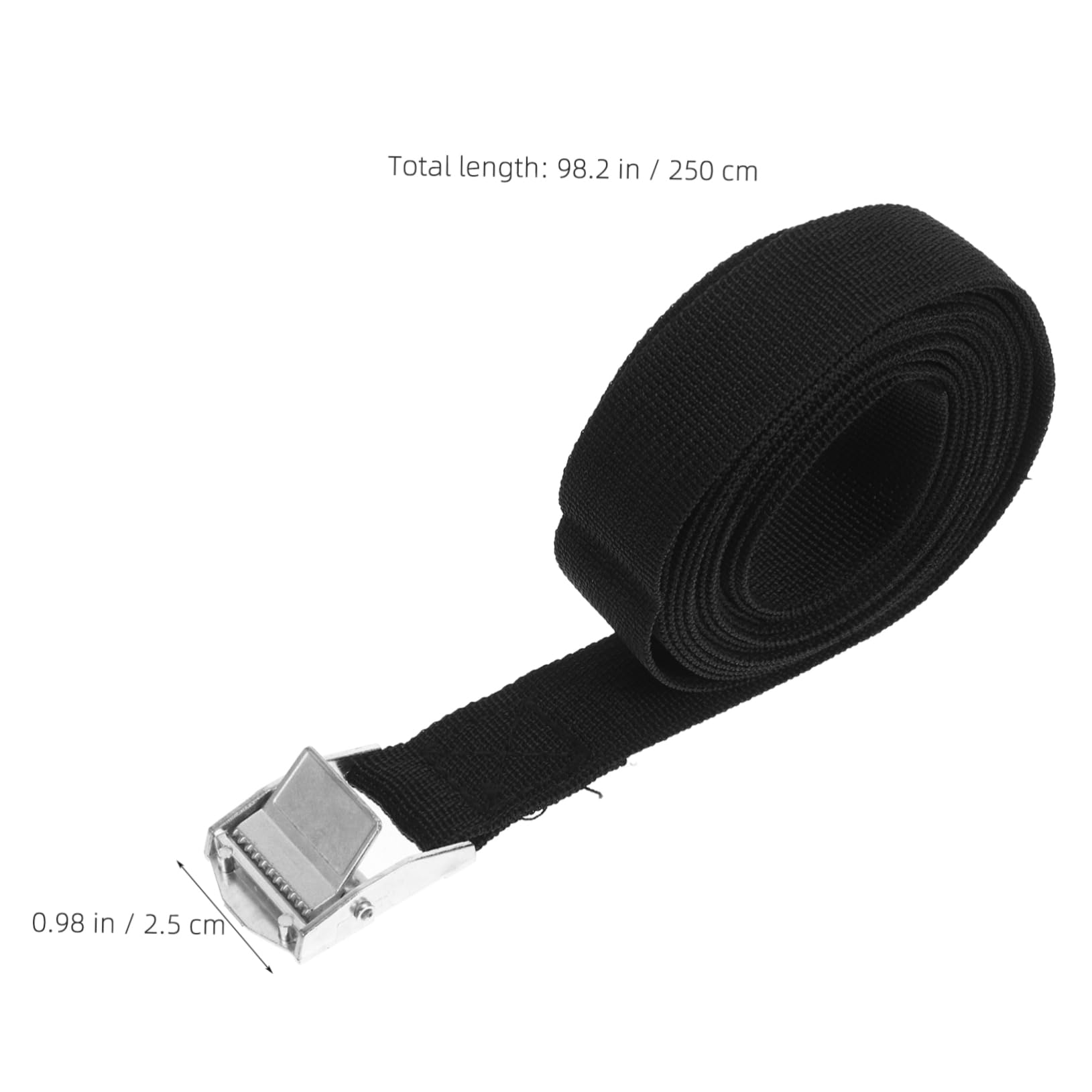 ARTIBETTER Kayak Straps for Car Roof 1 Pair Tie Down Straps Fix Buck Nylon Design Stable Binding for Cargo