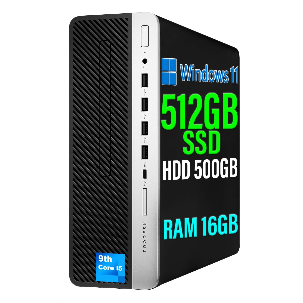 Amazon.co.jp: デスクトップパソコン ProDesk600G5 整備済 i5-9500