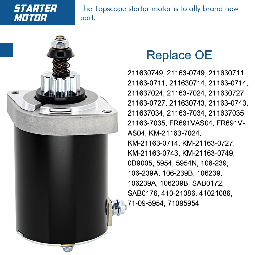 Amazon.com: 21163-0749 21163-0711 Kawasaki Starter Replacement for