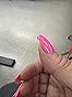 XCREANDO Hot Pink Nails Press ons Neon Pink Press on Nails Medium Square Glue on Nails Medium Length Short Acrylic Glue on Medium Coffin Fake Nails False Nails for Women Solid Color Gel Nails 24Pcs