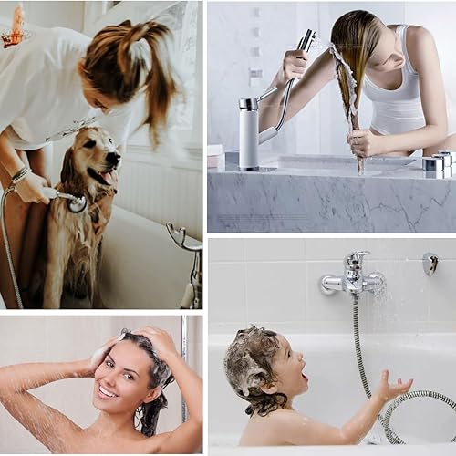 Miniatura 7 de 2 piezas colector de pelo para desagüe de duchacoladorcubiertafiltrotrampa, cubierta de drenaje de bañera colector de pelo, tapón de pelo para