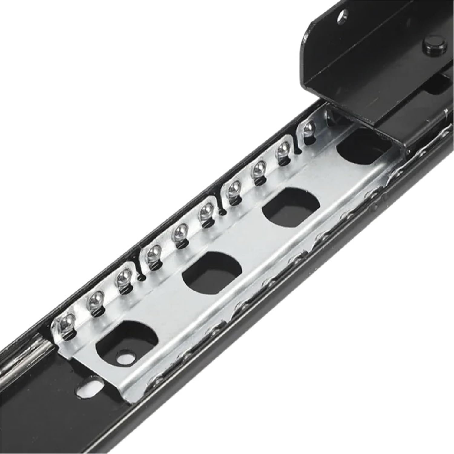 Heavy Duty Drawer Slides Heavy Duty Bay Window Sliding Silent Slide Rail Home Improvement Desktop Side Telescopic Extension Pullout Accessorie(400mm)