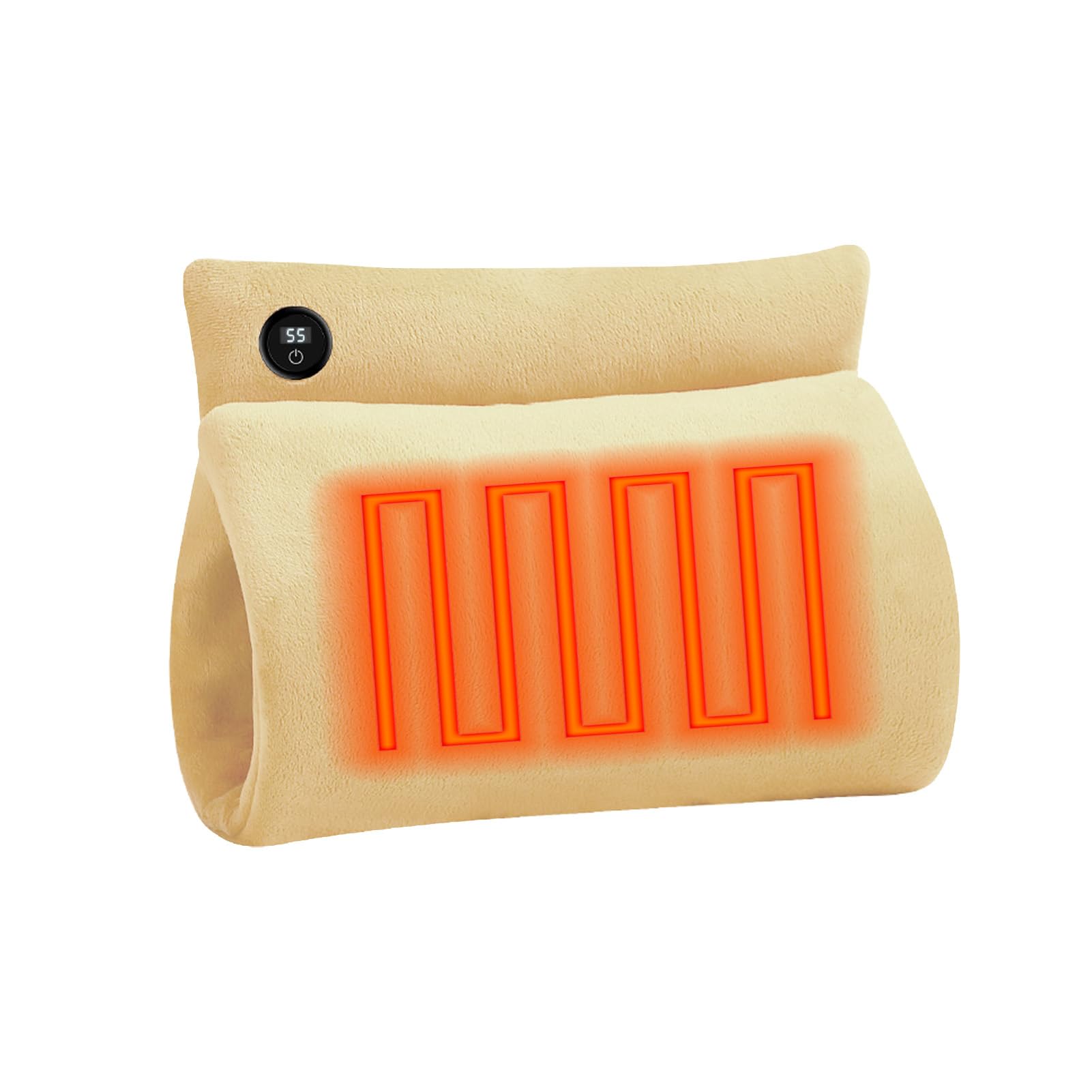 Manicotto scaldamani, ricaricabile, portatile, elettrico, con riscaldamento rapido, borsa scaldamani portatile in grafene, a prova di esplosione, per donne e bambini