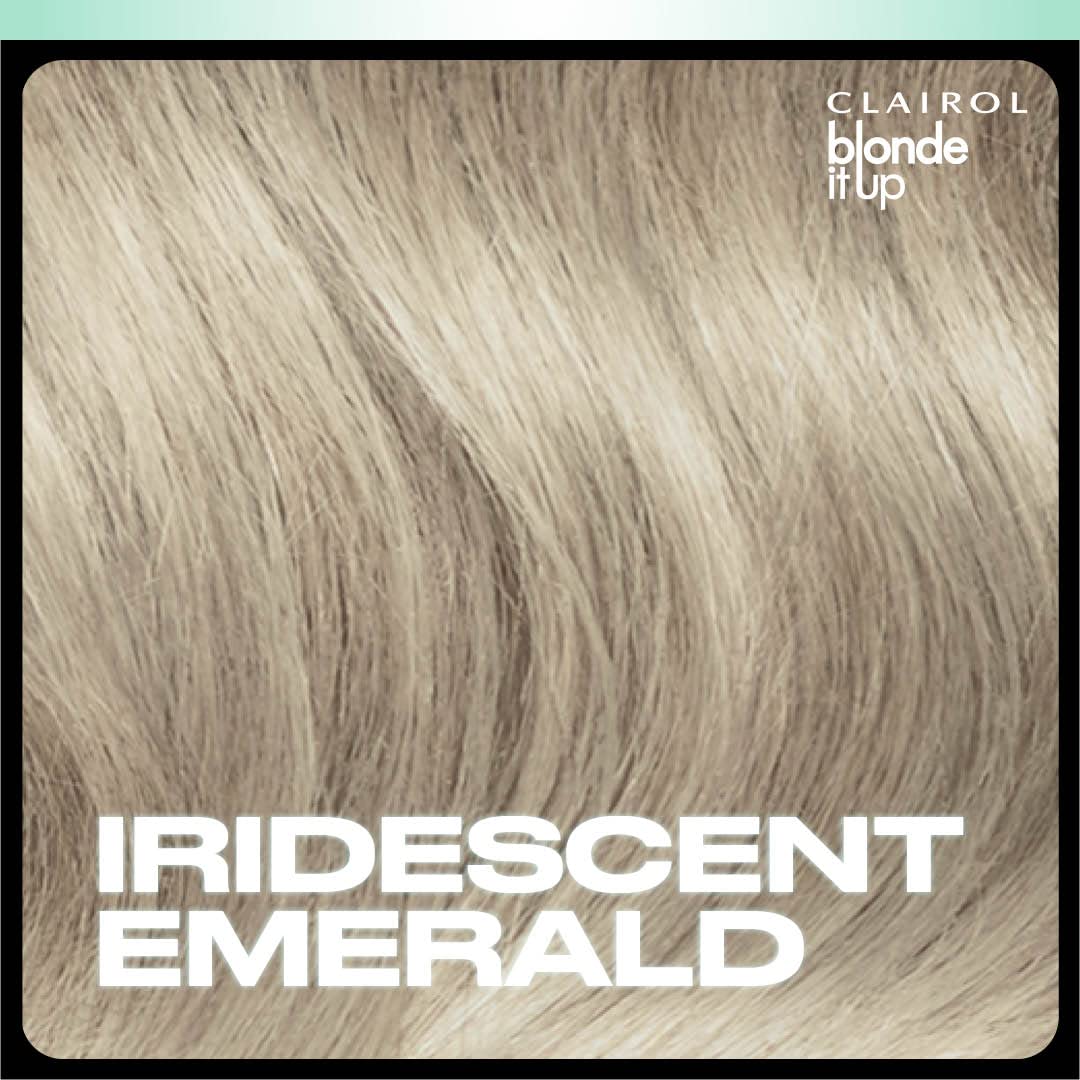 Clairol Blonde It Up Crystal Glow Kit toner Émeraude irisée