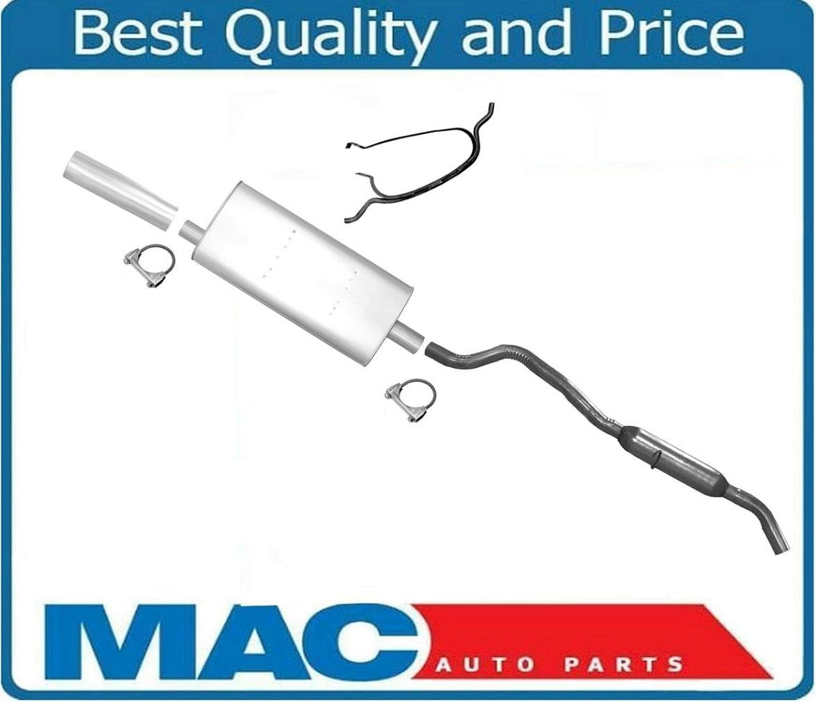 Replacement Parts For 1996 1997 1998 1999 2000 Dodge Grand Caravan Voyager V6 119 Inch Wheel Base Muffler Exhaust System
