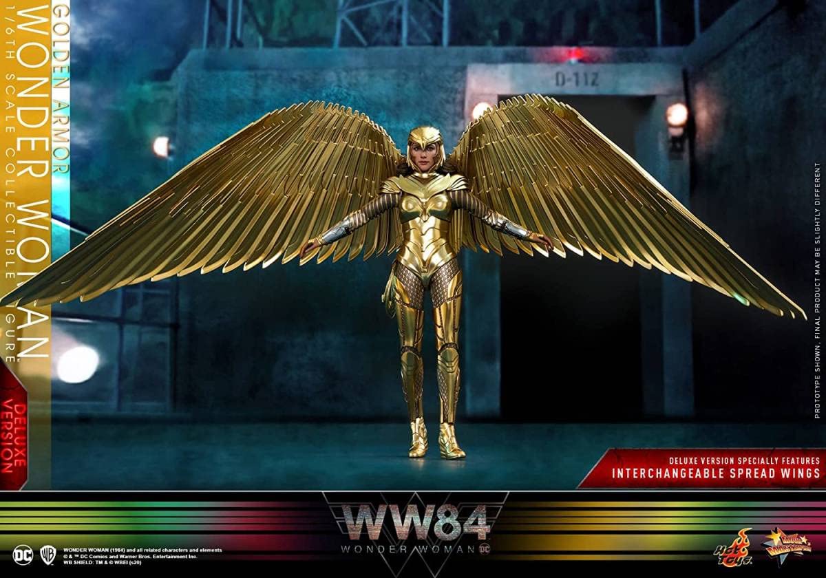 Amazon.co.jp: Hottoys ホットトイズ 1/6 ワンダーウーマン ゴールド 