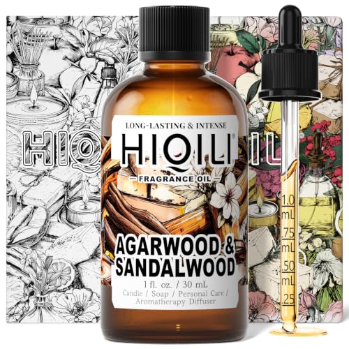 Image of HIQILI Agarwood & Sandalwood Fragrance Oil - 1 Fl Oz