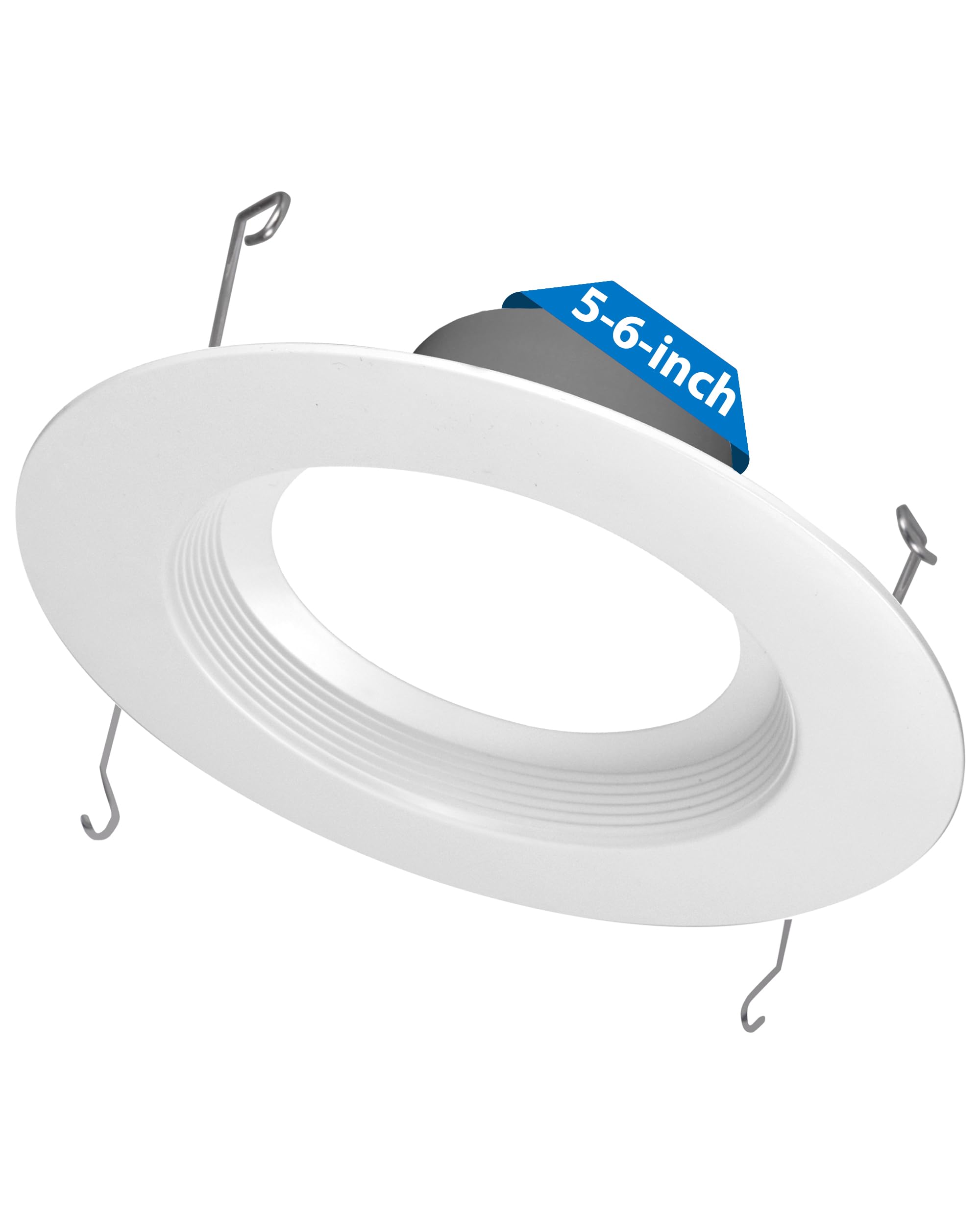 DCR Select LED Can Lights 3000K, White Baffle - 800 Lumens