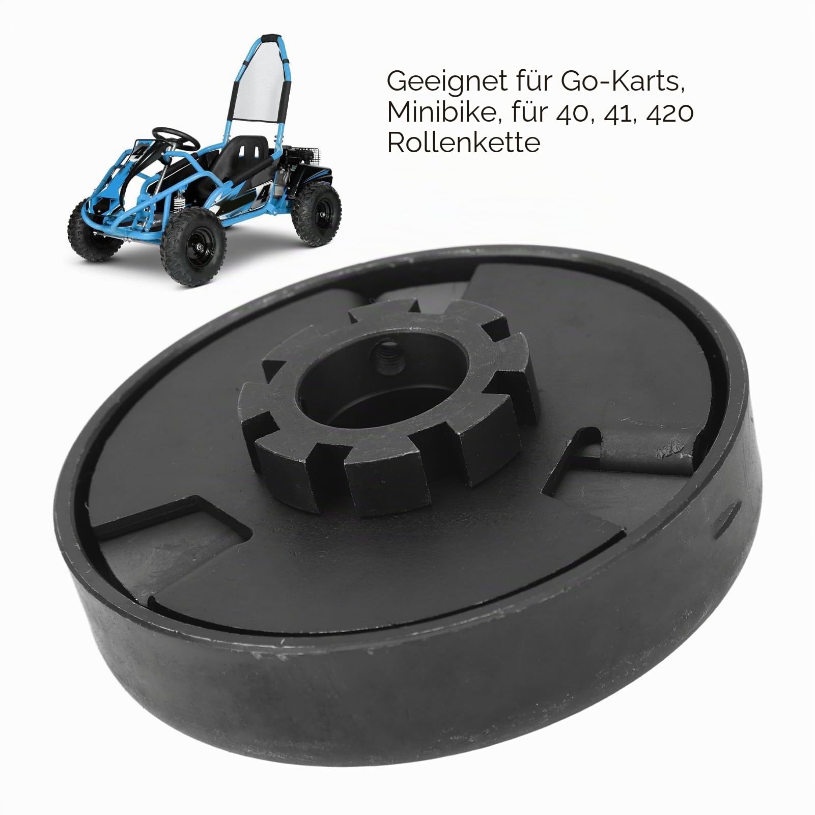 Fliehkraftkupplung, 25,4 Mm Mittlere Öffnung, Hohe Härte, Go-Kart-Kupplung, Langlebige Konstruktion, 14 Zähne, für Mini-Fahrräder