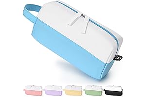 Sooez Large Capacity Pencil Case: Aesthetic Organizer for School Supplies