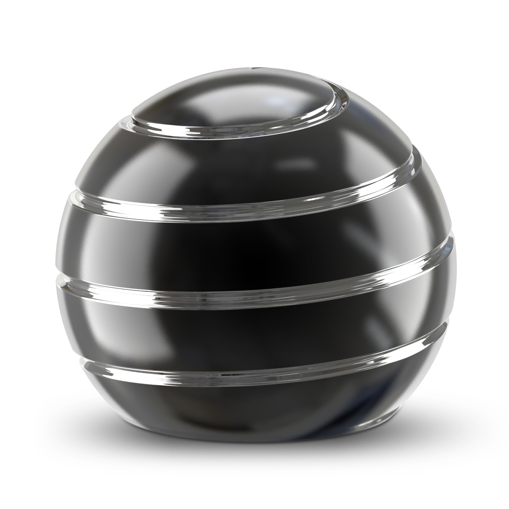 Kryfa Hypnotic Desk Toy, Kinetic Desk Toys, Desk Fidgets for Adults, Fidget Toys for Adults (1.54", Black)