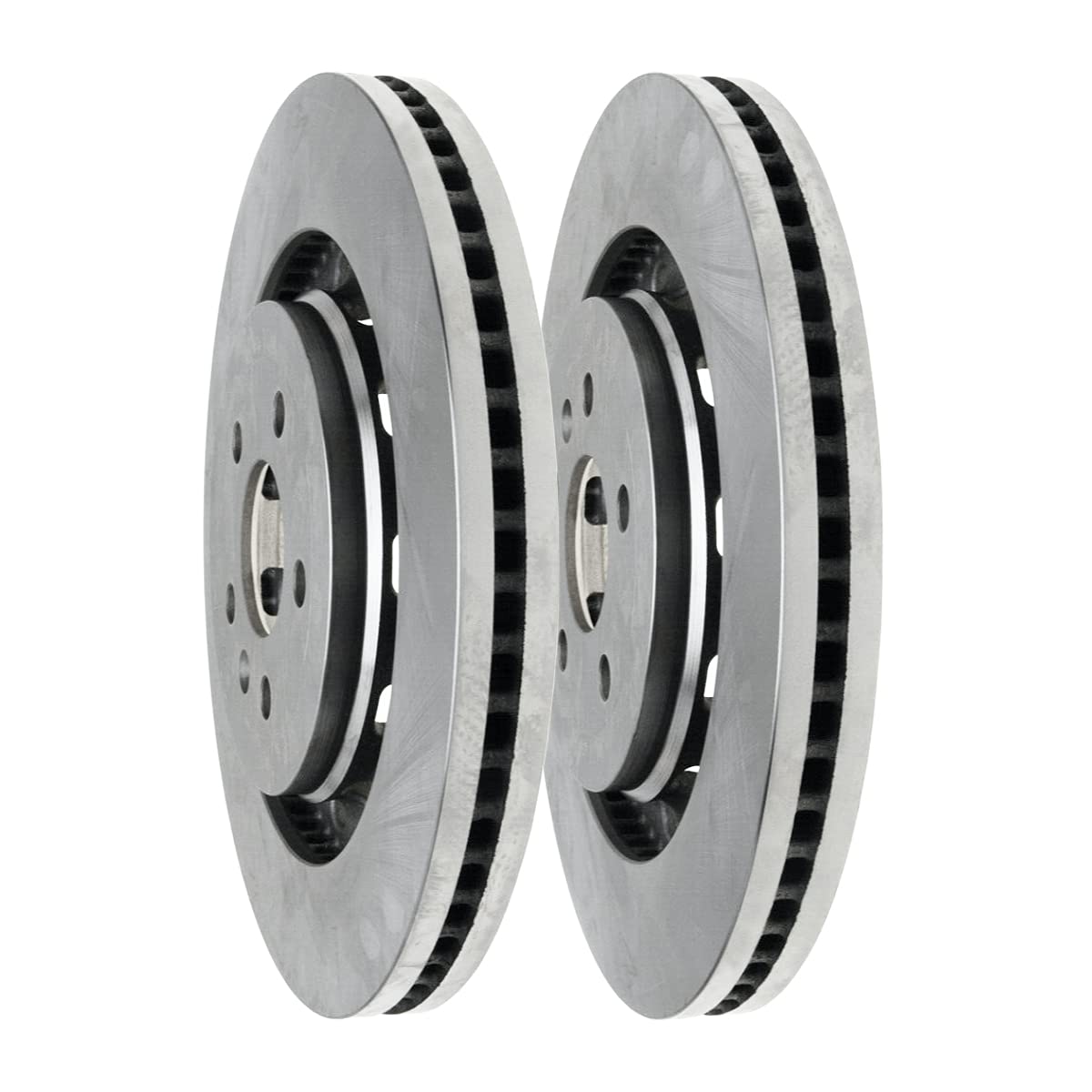Autoshack Front Brake Rotors Set For Ford/Lincoln SUVs & Sedans (2013-2019) - 13.9" (352mm) Discs