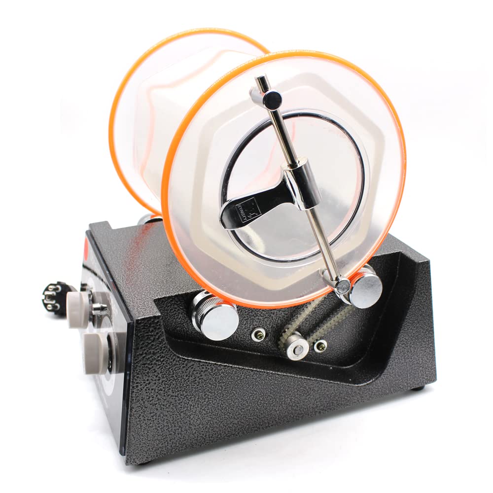 Polisseuse rotative pour bijoux, 150w, polisseuse de bijoux, moulin à billes, polisseuse rotative en polycarbonate dur 5kg, polisseuse moulin à billes pour bijoux YyanLAK