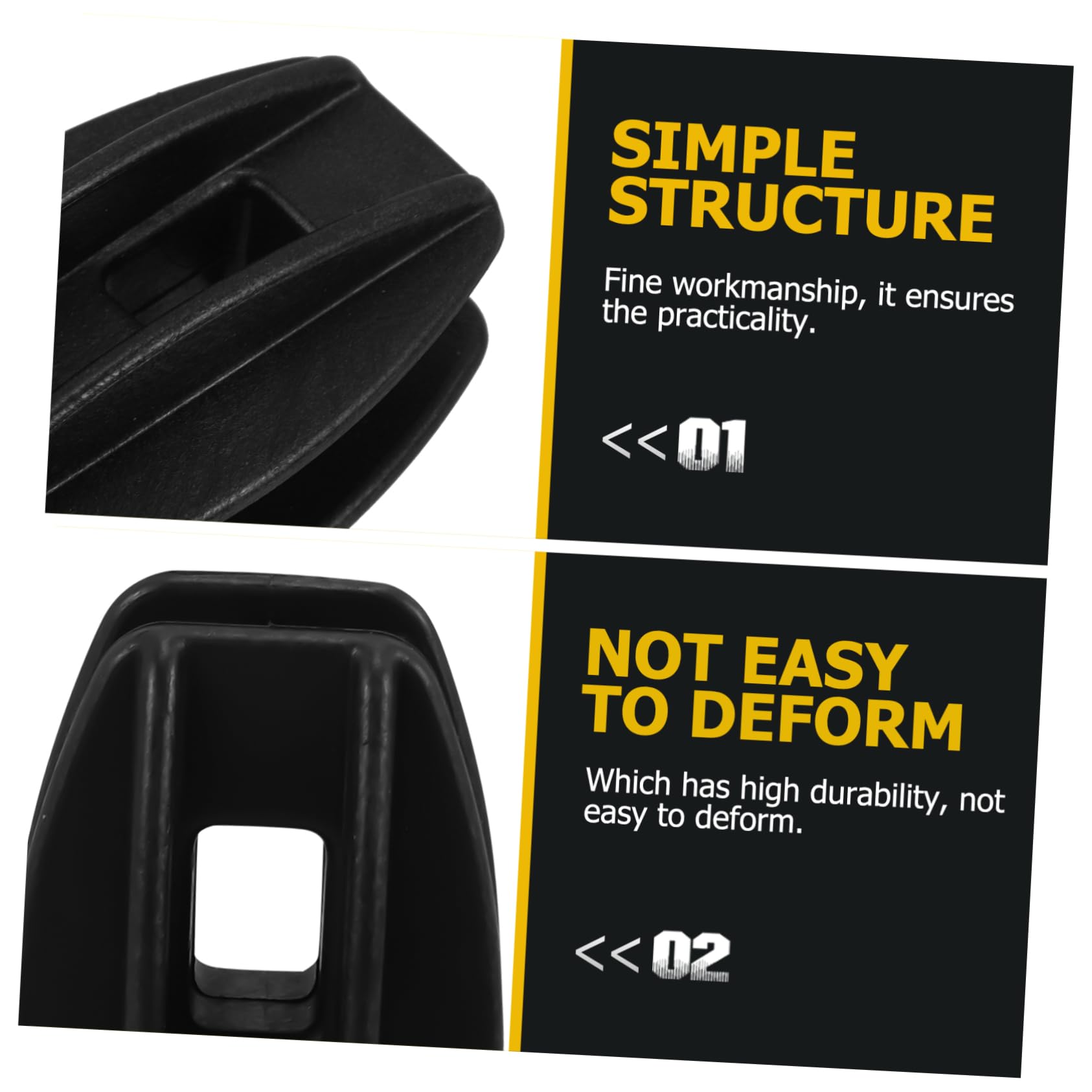 POPETPOP 5 Set 5 Set Di Accessori Per Recinzione Elettronica Recinto Portatile Forniture Isolanti Portatile Post Isolatori Strumenti Di Recinzione Elettrica Di Isolatori 10 pezzi * 5