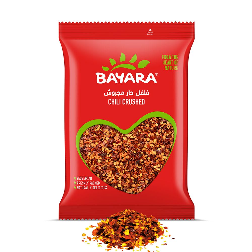 Bayara Chilli Crushed 200g