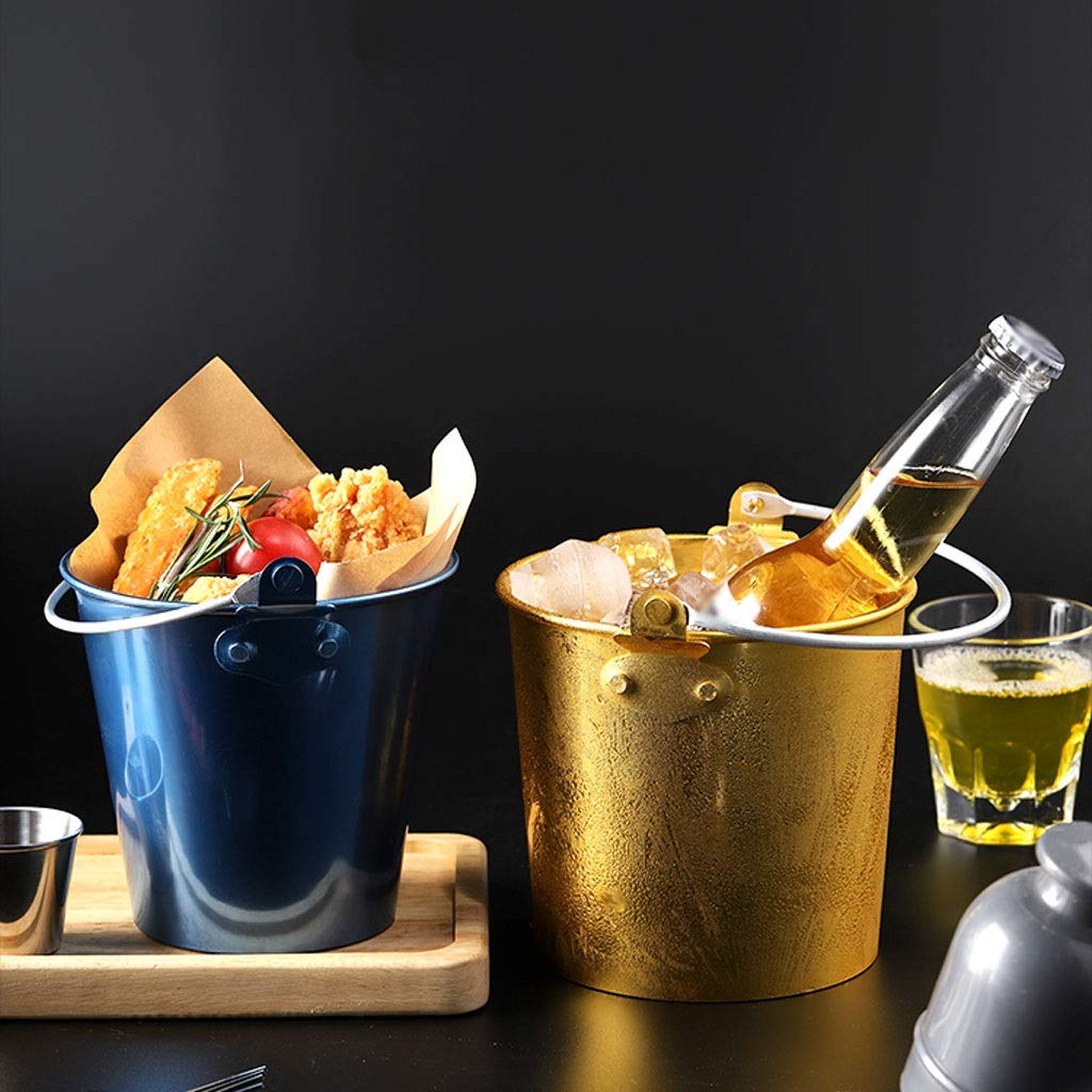 Vaschetta per bevande ghiacciate Bar Botte di birra Cucina del ristorante Secchiello per il ghiaccio Secchio per pollo fritto Secchio per patatine fritte Secchio per la conservazione della casa/M