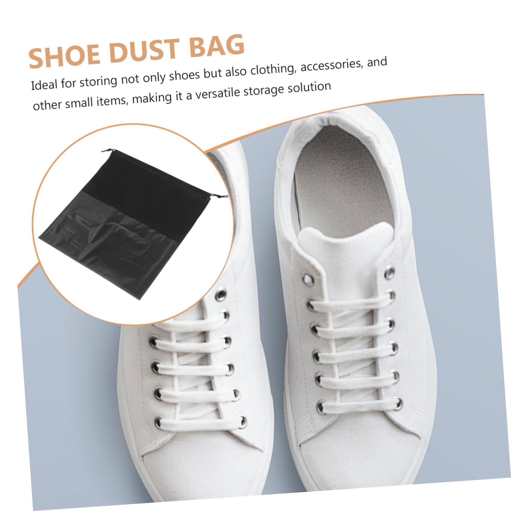 SHERCHPRY Borsa Porta Scarpe Con Coulisse 10 Pezzi Grandi Organizer Da Viaggio Per Scarpe in Tessuto Non Tessuto Per Scarpe Da Uomo E Da Donna