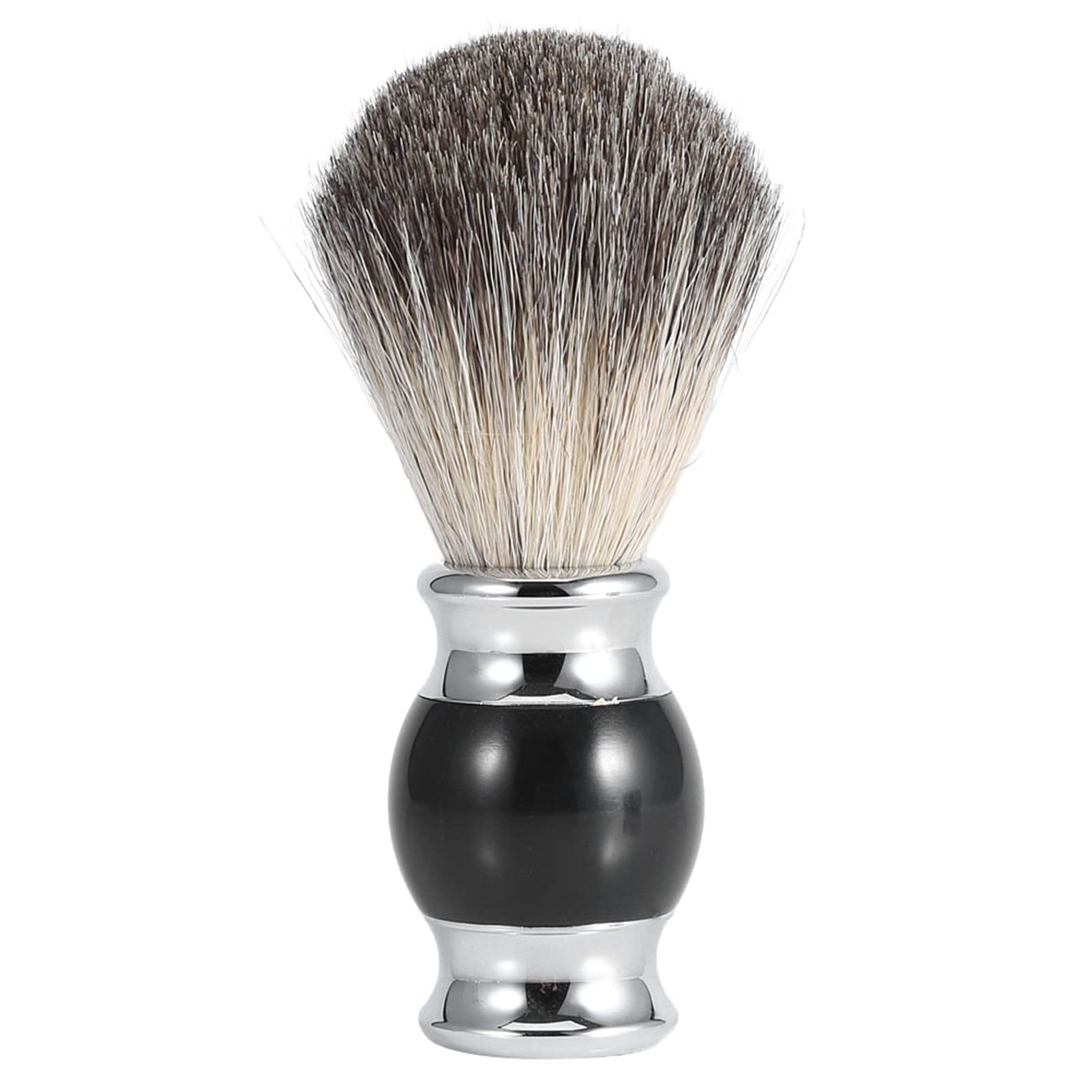 Kit di Strumenti per la Rasatura Professionale con Supporto per Uomo, Spazzola in Pelo di Tasso Sintetico e Ciotola per Tazza di Sapone in Lega - Durevole, Conveniente Ed Ecologico