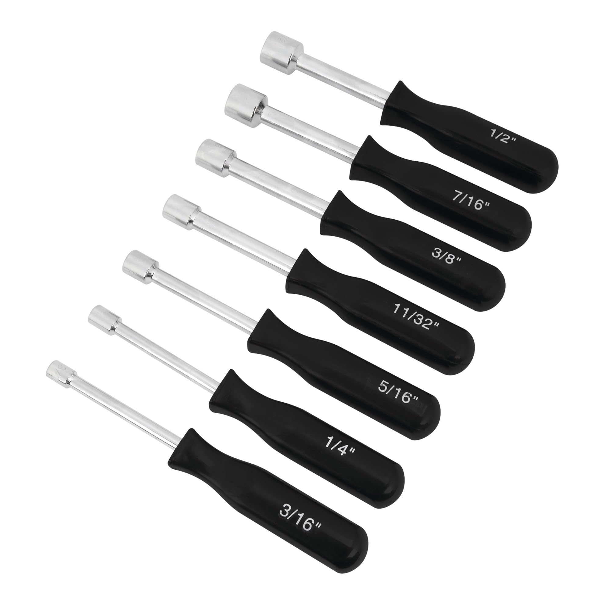 Performance Tool 1910 SAEナットドライバー7点セット Amazon.com: Performance Tool 1910 7-Piece SAE Nut Driver Set for