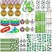 80PCS Fußball Party Mitgebsel Kindergeburtstag, Luftballons, Goldmedaille,Bounce Ball, Stift, Geschenktüte, leuchtender Tattoo Aufkleber, Fußballspielzeug, Kinderparty Dekoration Fußball Geschenk