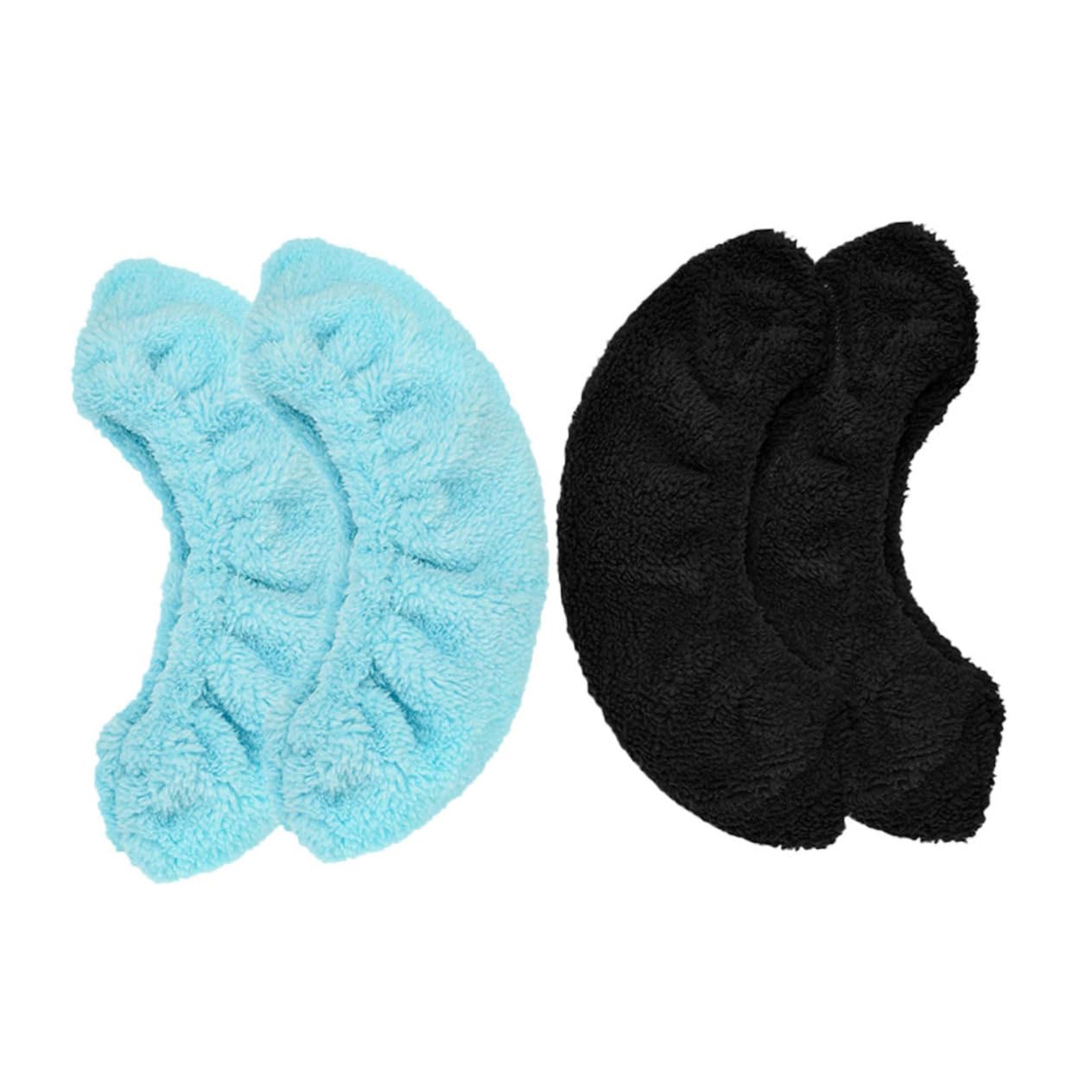 Protège-lames de Patinage pour Garçon et Filles, Lot de 2 Paires, Noir