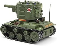 Vista 3 de Meng WWT-004 Modelo - Tanque Pesado Soviético Kv-2 Guerra Mundial Toons