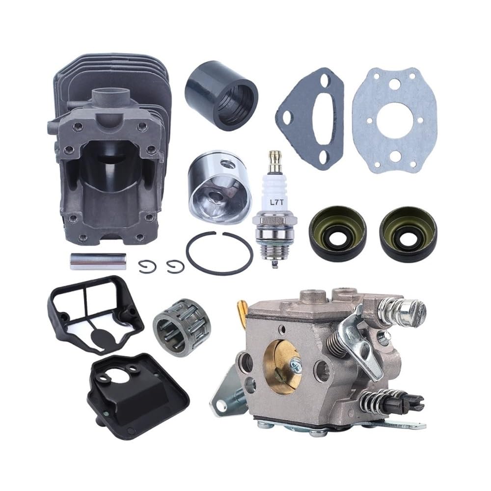 Kit carburateur et cylindre piston 40 mm pour préparer votre tronçonneuse 137 142 avant l'hiver