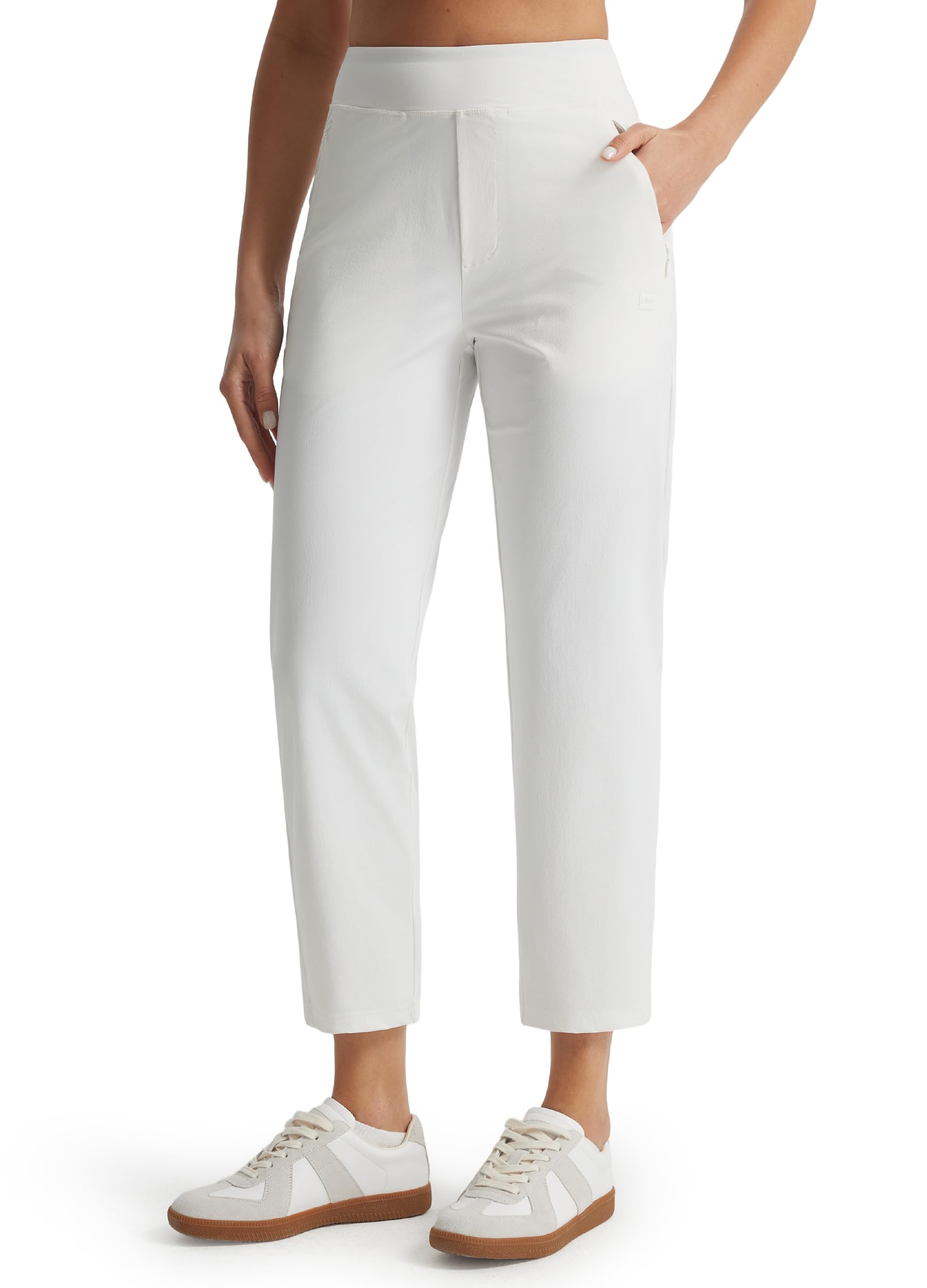 Libin Damen Golfhose 7/8 Jogginghose Leicht Atmungsaktive Trainingshose