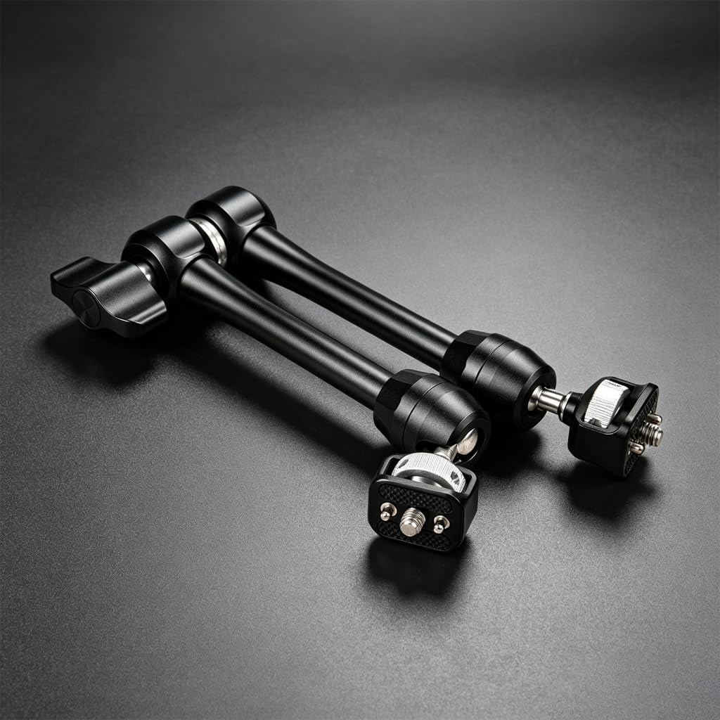Soporte de metal para cámara para filmación de vehículos de ciclismo y uso en escritorio
