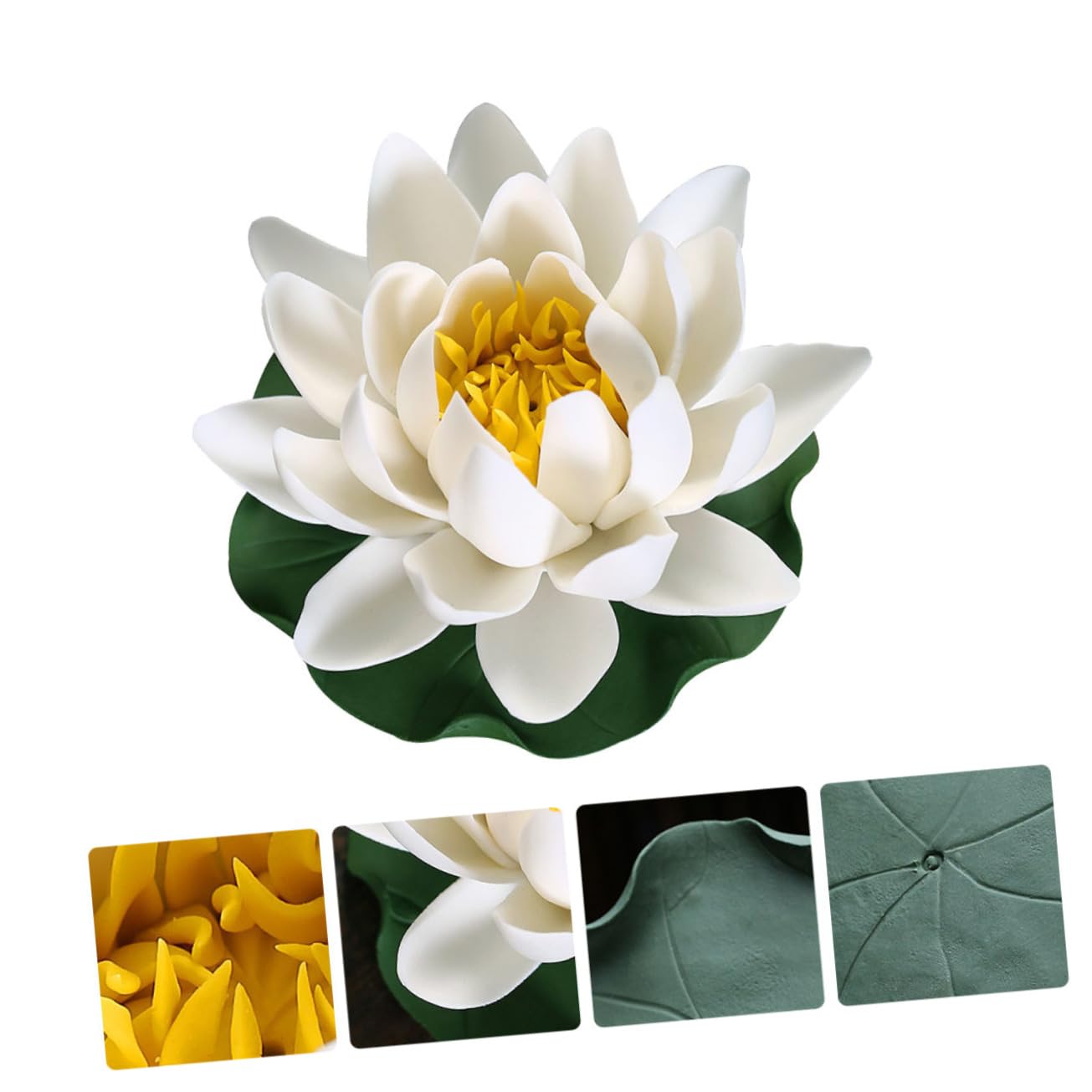 Amosfun 3stücke Lotus Räucherstäbchenhalter Aus Keramik Dekorativer Räucherofen Für Wohnzimmer Yoga Meditation Und Zuhause Kunstvolles Design Mit Feinen Details Weißer Lotus