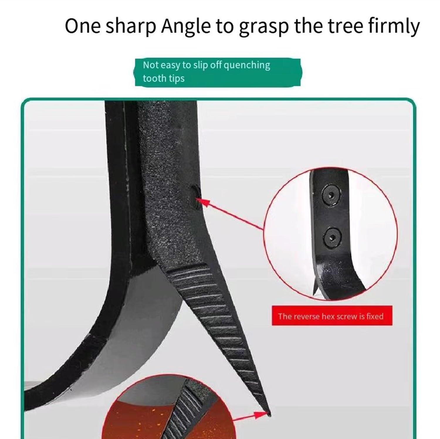 Griffe d'élagage, Outils pour Grimper Aux Arbres, Grimper Arbre Artefact, Crampons d'escalade des Arbres pour L'Observation De La Chasse Cueillette De Fruits Attrape des GuêPes