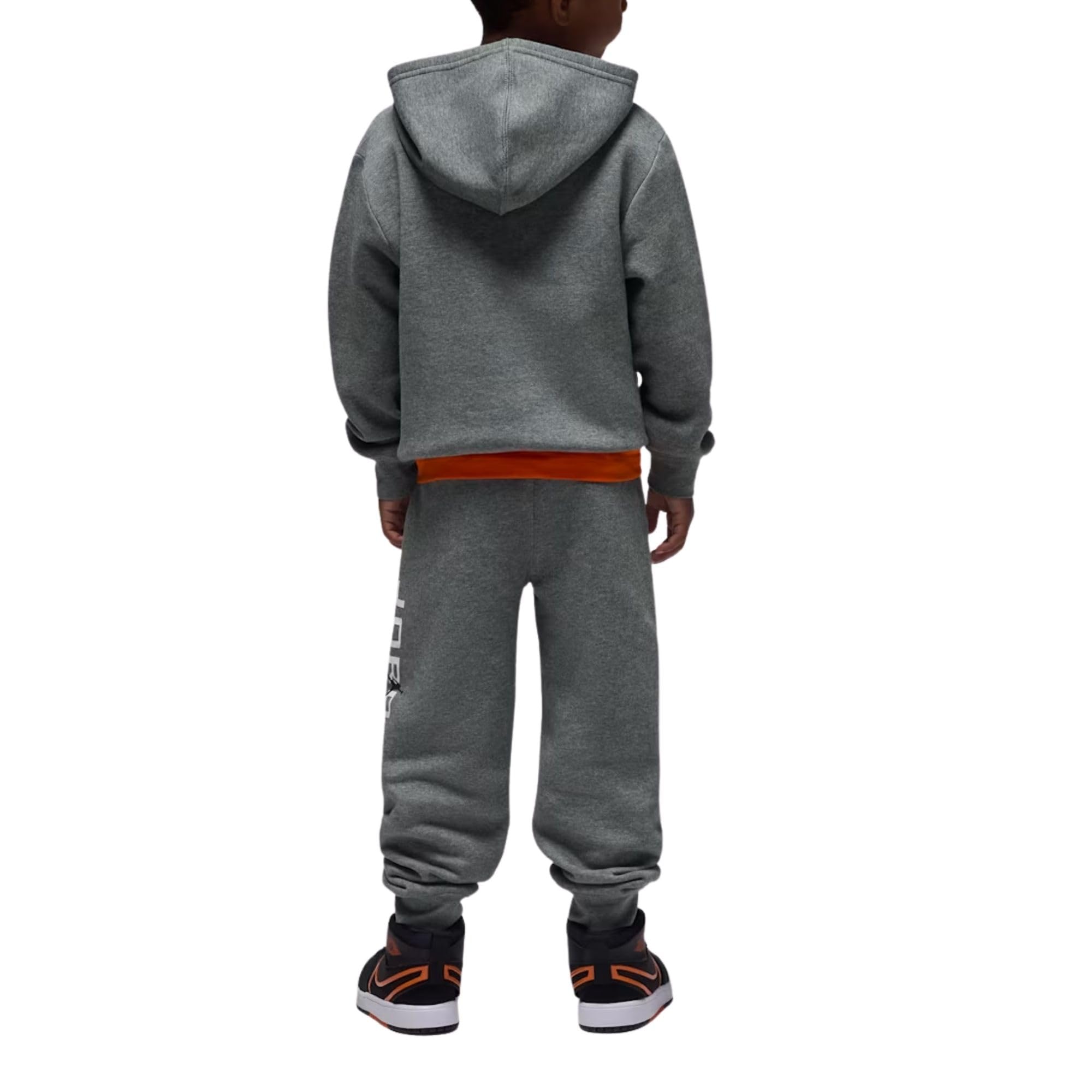 NIKE Jordan - Chándal infantil con capucha MJ Baseline gris